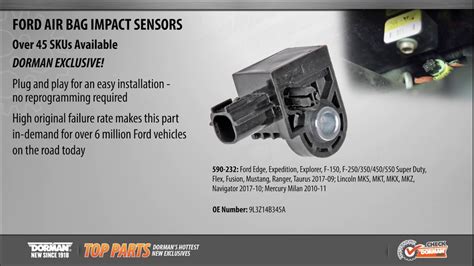 2005 ford f150 front impact sensor testing|How to Test Airbag Impact Sensor .